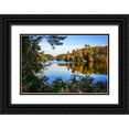 thumbnail image 1 of Hausenflock, Alan 24x17 Black Ornate Wood Framed with Double Matting Museum Art Print Titled - November on Lake Powell, 1 of 4