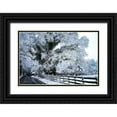 thumbnail image 1 of Hausenflock, Alan 24x17 Black Ornate Wood Framed with Double Matting Museum Art Print Titled - Rural Point Road, 1 of 4