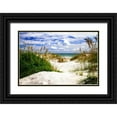 thumbnail image 1 of Hausenflock, Alan 24x17 Black Ornate Wood Framed with Double Matting Museum Art Print Titled - To the Beach I, 1 of 4