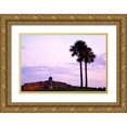 thumbnail image 1 of Hausenflock, Alan 24x17 Gold Ornate Wood Framed with Double Matting Museum Art Print Titled - Castillo I, 1 of 4