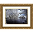 thumbnail image 1 of Hausenflock, Alan 24x17 Gold Ornate Wood Framed with Double Matting Museum Art Print Titled - Walkerton Millpond I, 1 of 4