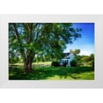thumbnail image 1 of Hausenflock, Alan 24x17 White Modern Wood Framed Museum Art Print Titled - Cool Green And Shady, 1 of 4