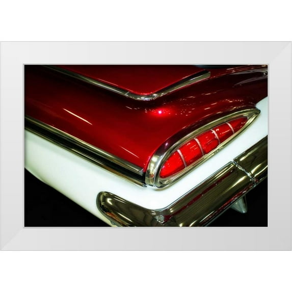 Hausenflock, Alan 24x17 White Modern Wood Framed Museum Art Print Titled - Custom 69 Cruiser