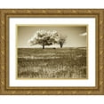 thumbnail image 1 of Hausenflock, Alan 24x19 Gold Ornate Wood Framed with Double Matting Museum Art Print Titled - Mountain Picnic II, 1 of 4