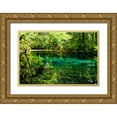 thumbnail image 1 of Hausenflock, Alan 32x23 Gold Ornate Wood Framed with Double Matting Museum Art Print Titled - Clear Spring Waters I, 1 of 4