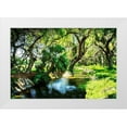 thumbnail image 1 of Hausenflock, Alan 32x23 White Modern Wood Framed Museum Art Print Titled - Saint Simons Waterway, 1 of 4
