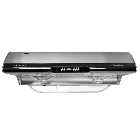Hauslane Chef Series UC-C395 36-inch Under Cabinet Range Hood, Slim Stainless Steel, Self-Cleaning, 3-Way Venting