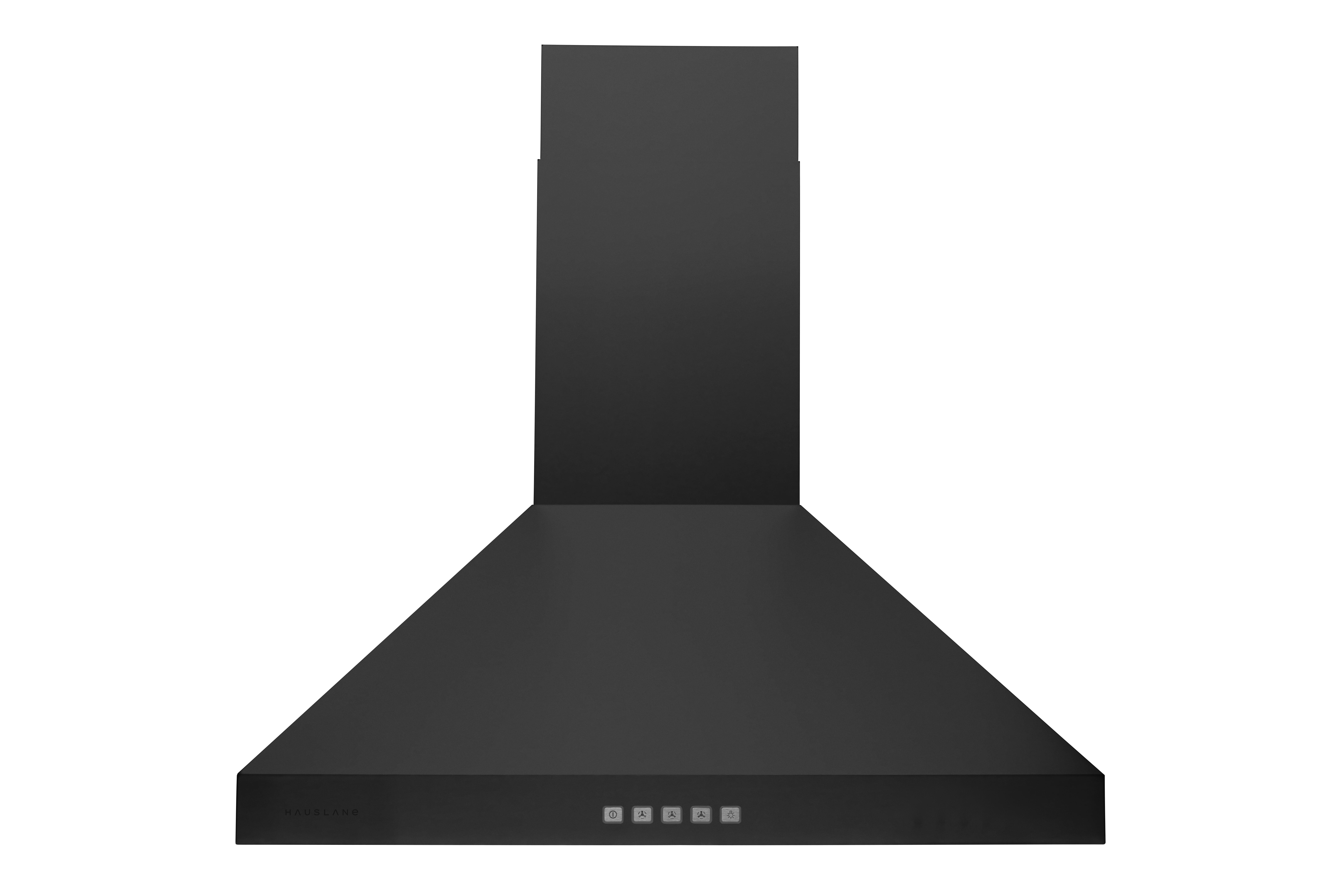 Matte Black 30" Stainless Steel Wall Mount Range Hood