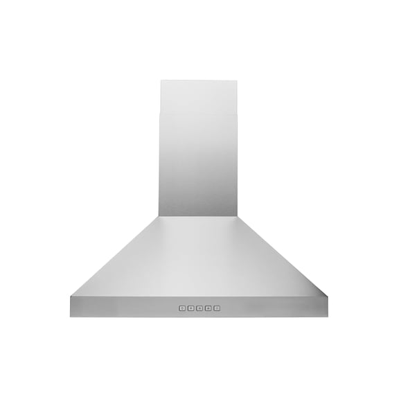 Hauslane Wall Mount Range Hood 36 Inch, Pro Model, Stainless Steel Range Hood, Strong Suction, Changeable LED Lamps, 6” Duct or Ductless, Kitchen Hood Vent, Stove Hood Vent