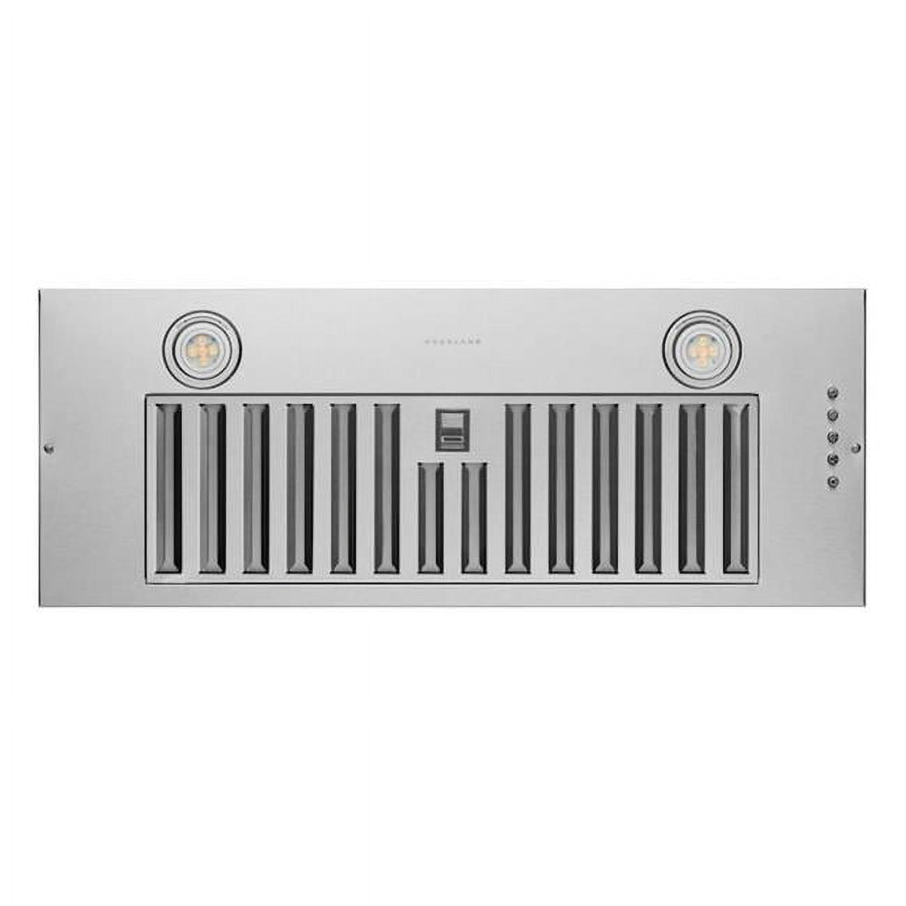 Hauslane 30" Stainless Steel Convertible Insert Range Hood with Charcoal Filter