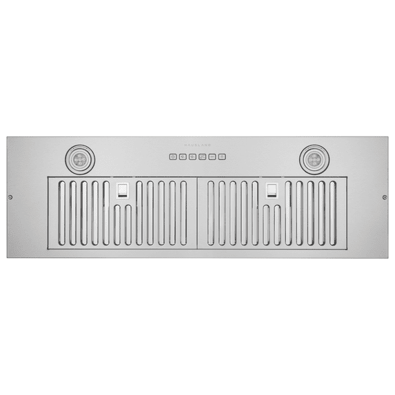 Hauslane IN-R110 36” Smart In-Cabinet Range Hood HauSMART App, Voice Control 4-Speed, Quiet Motor, LED GU10, Baffle Filters 120V Convertible