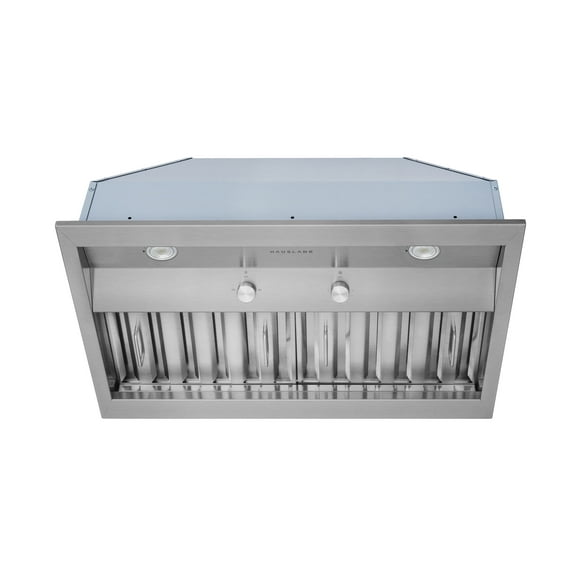 Hauslane IN-R200 30 in. Pro-Style Built-In Range Hood, Low Noise, Professional-Grade Baffle Filters, LED Lamps, Stainless Steel