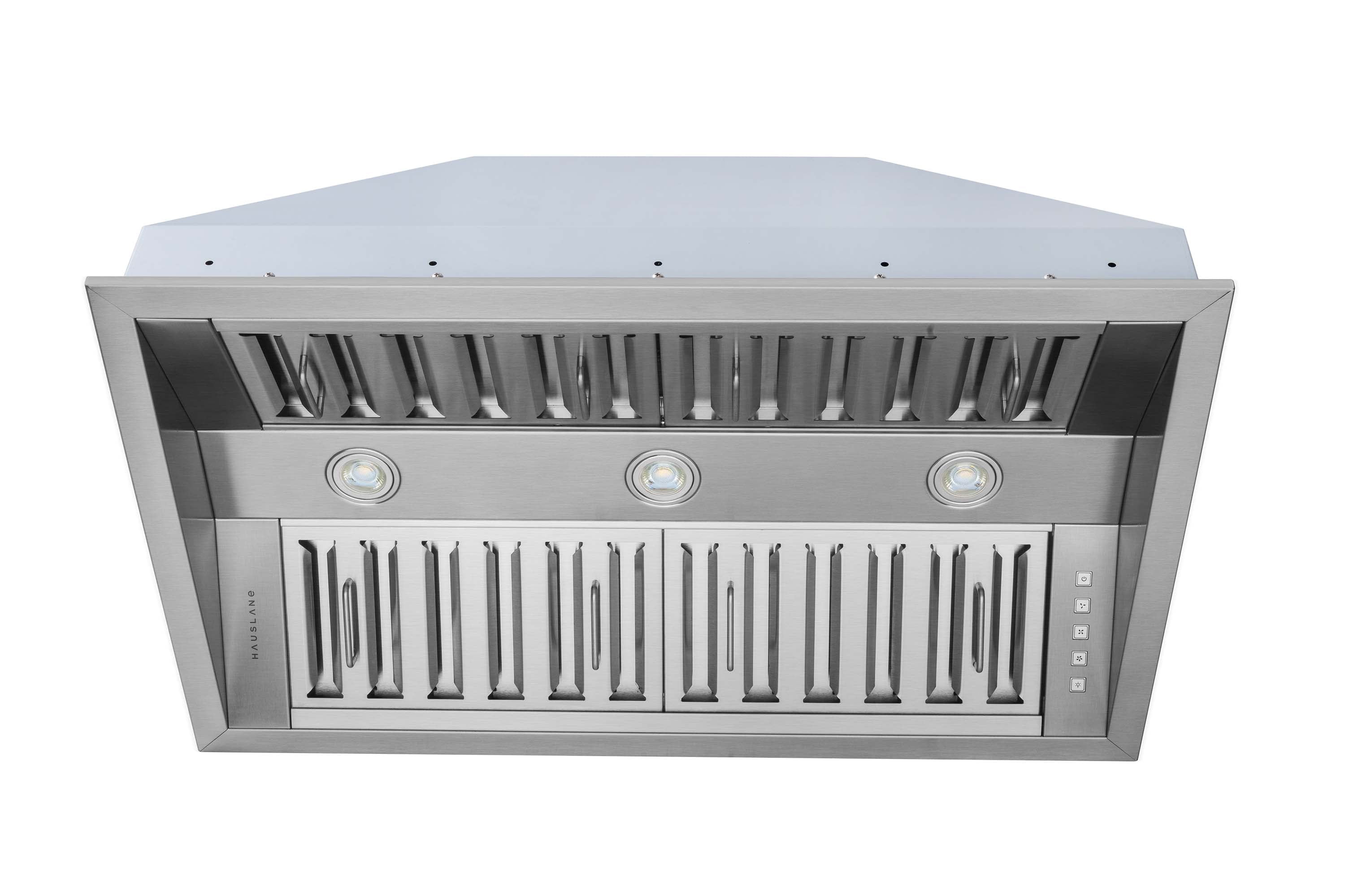 Hauslane 34" Stainless Steel Convertible Insert Range Hood