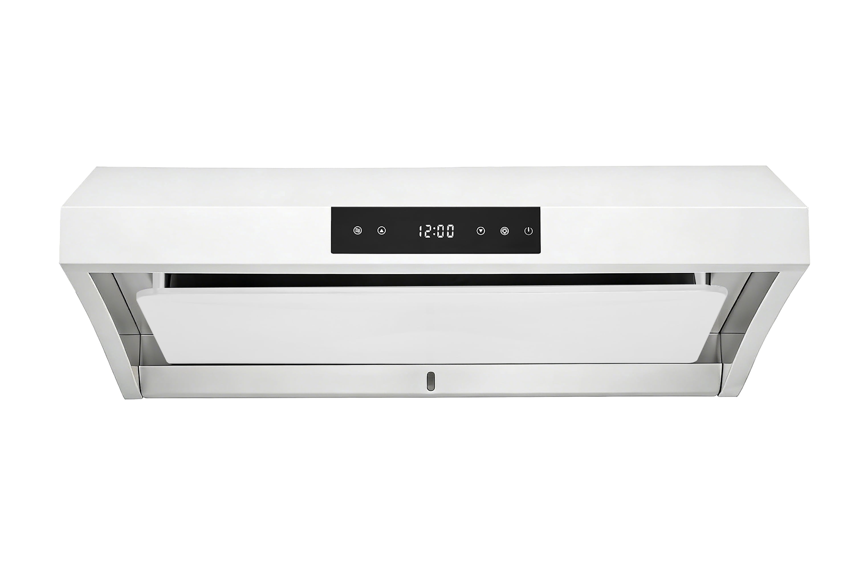Hauslane UC-PS38 30-in Ducted White Undercabinet Range Hood with Steam Clean