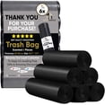 thumbnail image 1 of Haussimple Car Trash Bag Drawstring Rolls With 4-5 Gallon Capacity Per Bag Plastic, 20 Counts Per Roll - 6 Rolls, 1 of 9