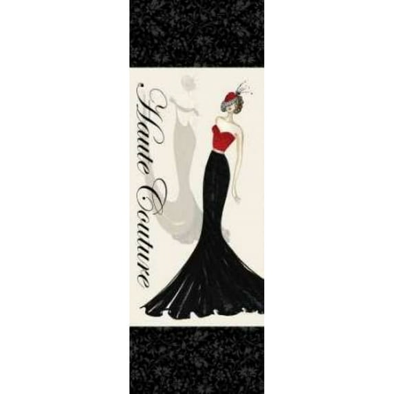 Haute Couture I Poster Print by Katie Guinn (8 x 24)