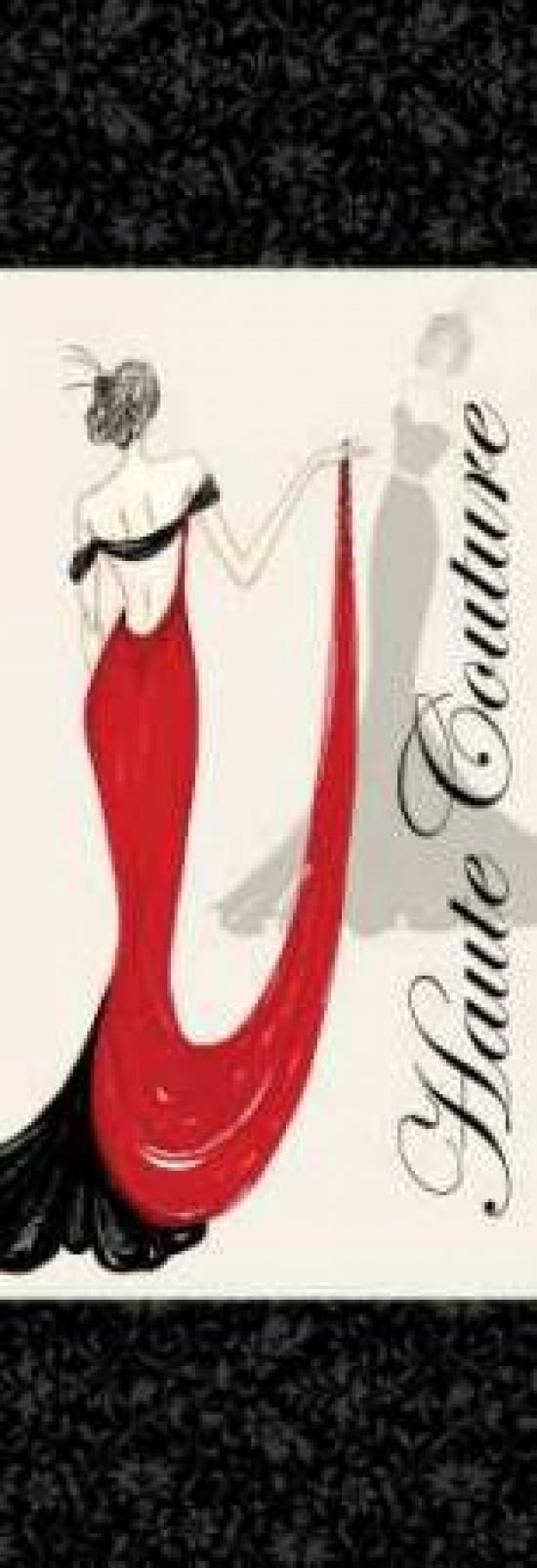Haute Couture II Canvas Art - Katie Guinn (12 x 36)