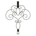 thumbnail image 1 of Haute Decor 18-Inch Scrollwork Wreath Hanger- Black Style: Full Scroll Design, 1 of 5