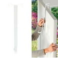 thumbnail image 1 of Haute Decor Adapt™ Adjustable Wreath Hanger, Top & Length Adjustable Version - Matte White, 1 of 6