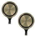 thumbnail image 1 of Haute Decor Attract™ Pinch-Free Magnetic Wreath Hanger - Antique Brass 2 Pack, 1 of 5