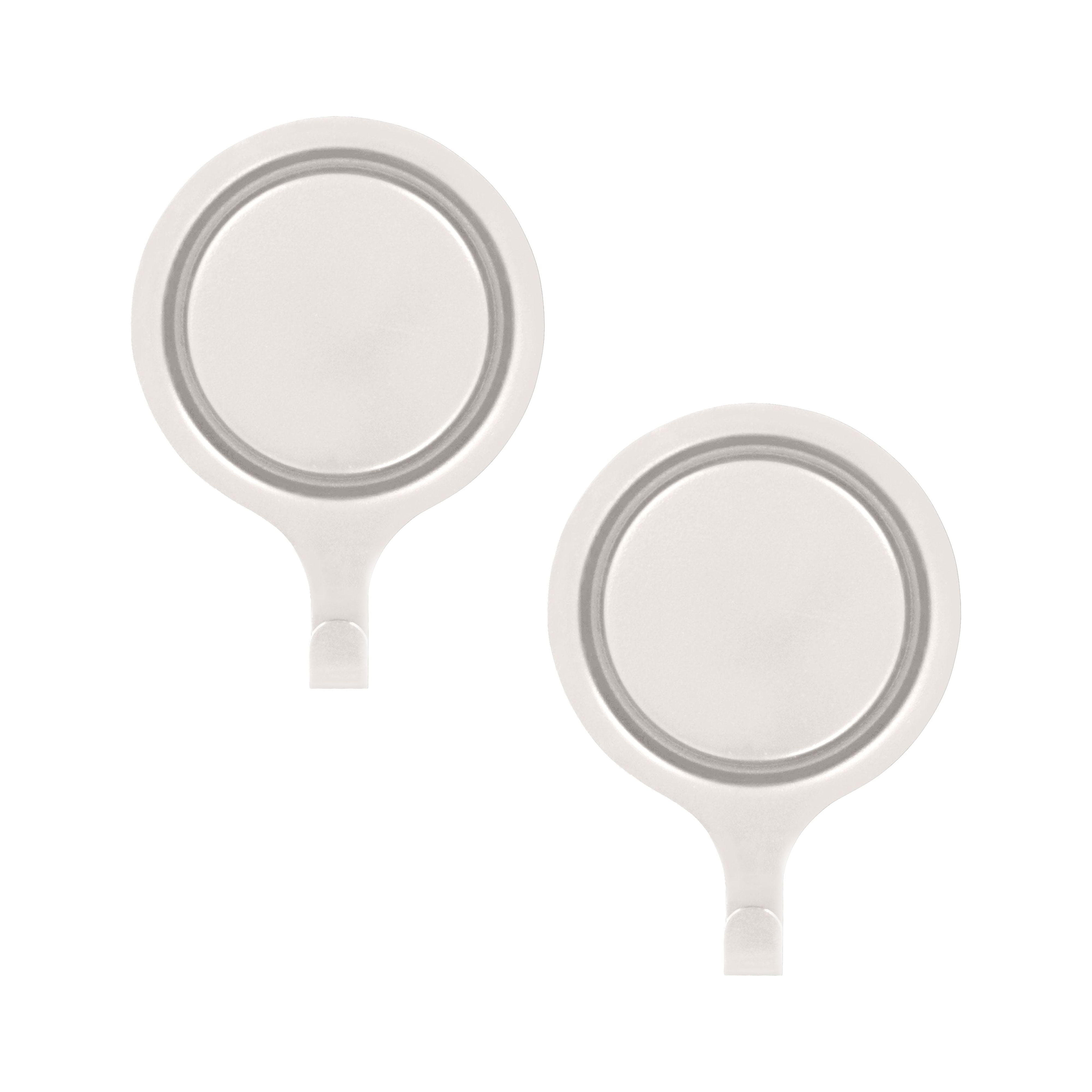 Haute Decor Attract™ Pinch-Free Magnetic Wreath Hanger - White 2 Pack