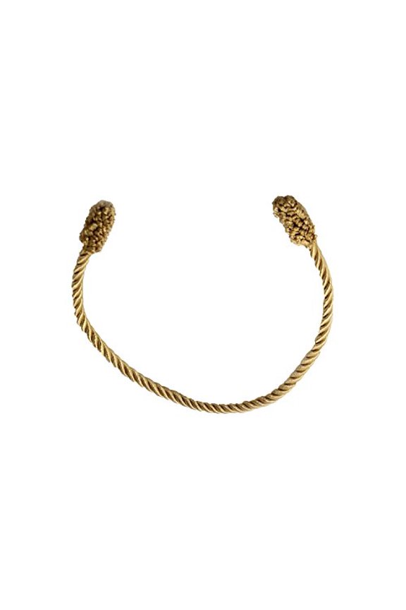 Decorative Twist Ties, 6 pack, 16 inches (Gold) - Hang Garland, Lights, and Decorations Securely on Bannisters, Stairways, Railings