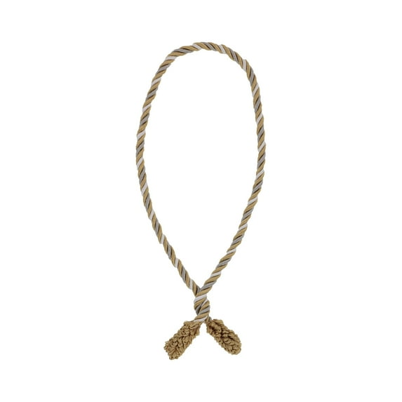 Haute Decor Decorative Twist Ties 6 Pack - Gold/Silver/White Size: 20 inches long