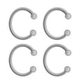 thumbnail image 1 of Haute Decor MantleClip®Chic Stocking Holder, Package Quantity: 4 Pack, Color: Silver, 1 of 5