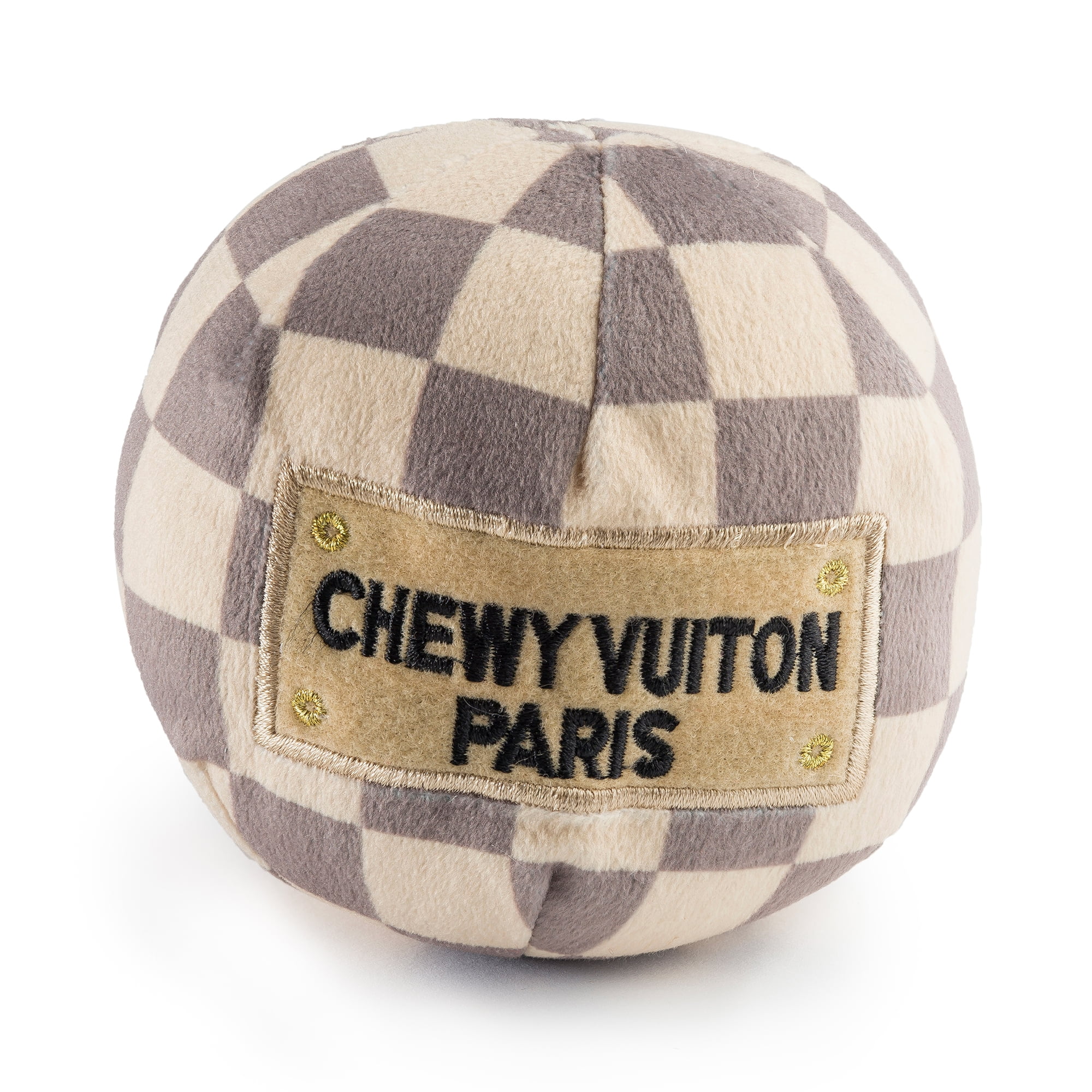 Chewy Vuiton Delights: Parody Designer Plush Toys for Fashionable