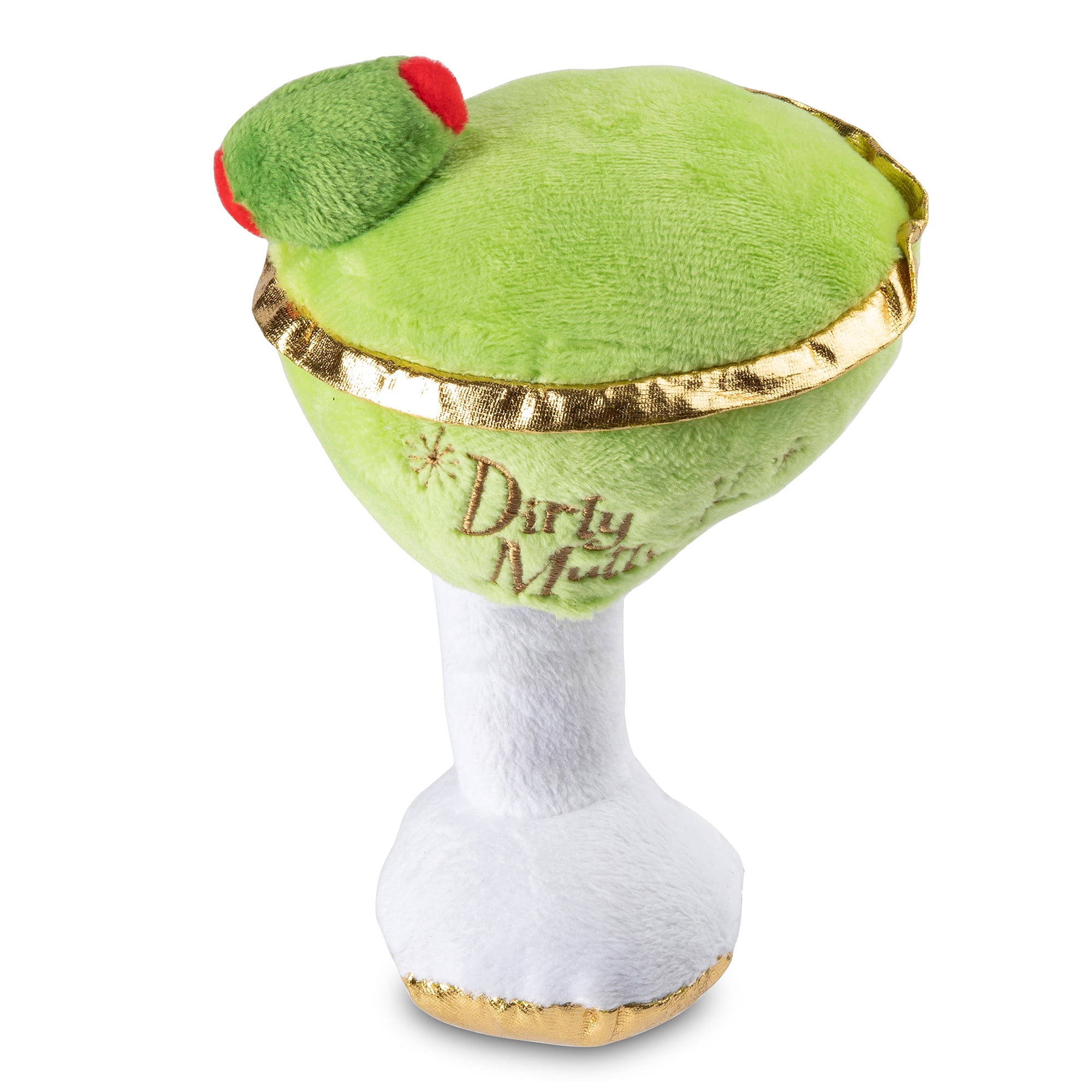 Haute Diggity Dog Muttails Collection Soft Plush Funny Dog Toys with Squeaker and Fun