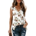 thumbnail image 1 of Haute Edition V-Neck Lace Flowy Tee, 1 of 2