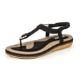 thumbnail image 1 of Haute Edition Women's Classic Bohemian Comfort Sandals, 1 of 4