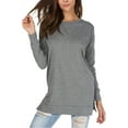 thumbnail image 1 of Haute Edition Women's Colorblock and Solid Spring Crewneck Raglan Tee With Plus, 1 of 5