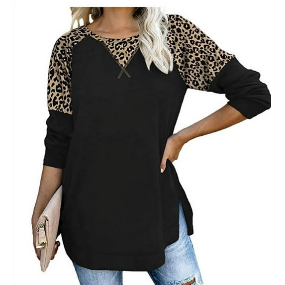 Haute Edition Women's Colorblock and Solid Spring Crewneck Raglan Tee With Plus