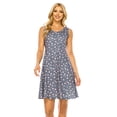 thumbnail image 1 of Haute Edition Women's Printed Floral Sleeveless Skater Dress, 1 of 5
