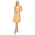 thumbnail image 1 of Haute Edition Women's V-Neck Skater Dress, 1 of 4