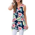 thumbnail image 1 of Haute Edition Women's V-Neck Tunic Length Long Tank, 1 of 3