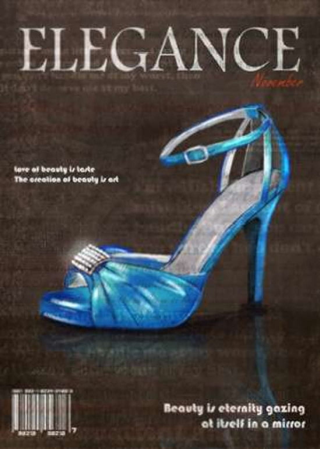 Haute Shoe 2 Canvas Art - Ken Roko (20 x 28)