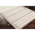 thumbnail image 1 of Hauteloom Abercarn Wool Living Room, Bedroom Area Rug - Bohemian, Transitional - Tan, Light Brown, Dark Red - 5' x 7'6", 1 of 9