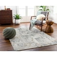 thumbnail image 1 of Hauteloom Adlai Living Room, Bedroom Area Rug - Gray, Ivory, Green - 2'7" x 4', 1 of 18