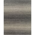 thumbnail image 1 of Hauteloom Adlay Wool Living Room, Bedroom Area Rug - Bohemian, Transitional - Black, Charcoal, MediumGray - 6' x 9', 1 of 4