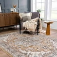 thumbnail image 1 of Hauteloom Albie Living Room, Bedroom Area Rug - Gold, Beige - 2' x 3', 1 of 13