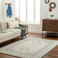 thumbnail image 1 of Hauteloom Alena Wool Living Room, Bedroom Area Rug - Gray, Purple - 2' x 3', 1 of 6
