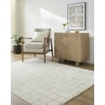 thumbnail image 1 of Hauteloom Alison Living Room, Bedroom Area Rug - Bohemian, Transitional - High Pile - Ivory, Taupe - 12' x 15', 1 of 8