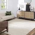 thumbnail image 1 of Hauteloom Alora Wool Living Room, Bedroom Area Rug - Contemporary - Cream - 2' x 3', 1 of 10
