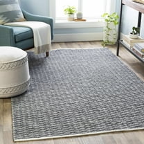 Hauteloom Alta Living Room, Bedroom Area Rug - Contemporary - Light Gray, Charcoal, Cream - 2' x 3'