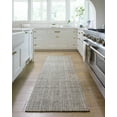 thumbnail image 1 of Hauteloom Amara Recycled Material Hallway, Kitchen Runner Rug - Contemporary - Lambswool, Black White, Multi Brown - 2'6" x 8', 1 of 8