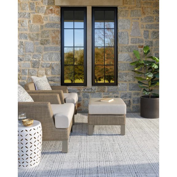 Hauteloom Amara Recycled Material Living Room, Bedroom Area Rug - Farmhouse - 2' x 3'
