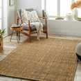 thumbnail image 1 of Hauteloom Ambel Handwoven Jute Rug - Natural Fiber Large Area Rug - Natural Farmhouse Look Carpet - Rattan Wicker Look Carpet - Brown - 12' x 15', 1 of 12