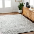 thumbnail image 1 of Hauteloom Amon Recycled Material Living Room, Bedroom Area Rug - Contemporary - Natural Gray, Dark Gray, Cloud Gray - 8' x 10', 1 of 6